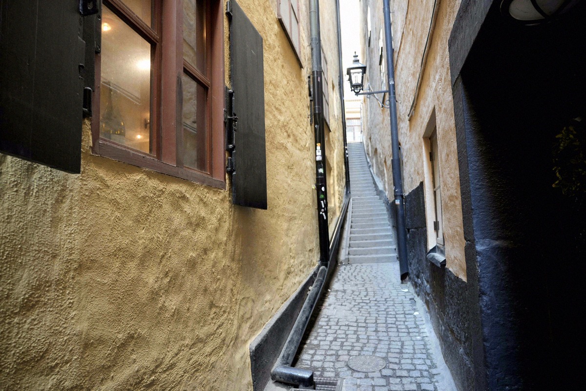 Treppen in Mårten Trotzigs Gränd